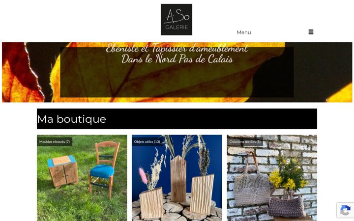 Screenshot of asogalerie.com