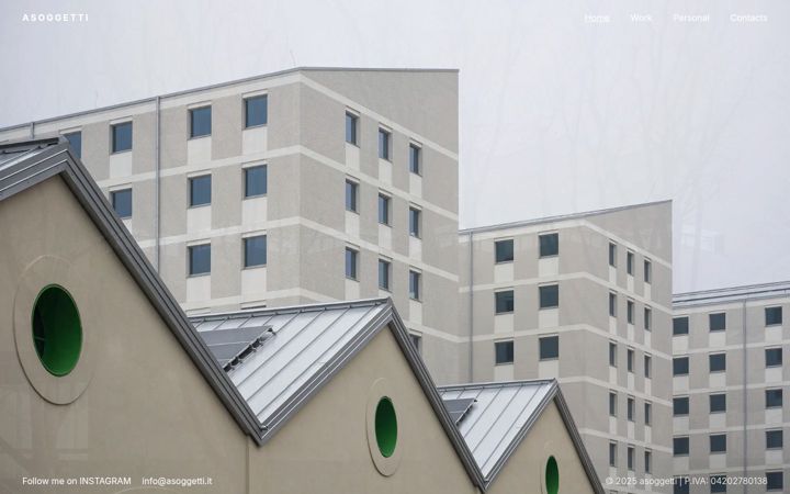 Screenshot of asoggetti.com