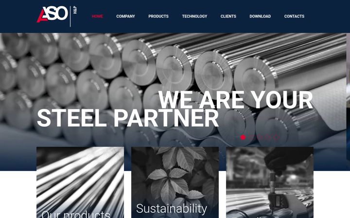 Screenshot of asohp.com