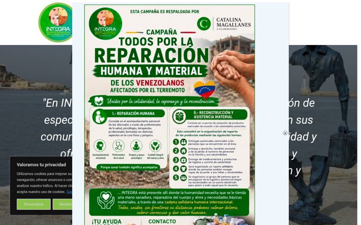 Screenshot of asointegracion.org