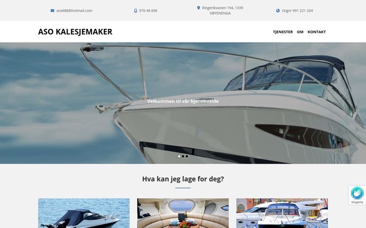 Screenshot of asokalesjemaker.no