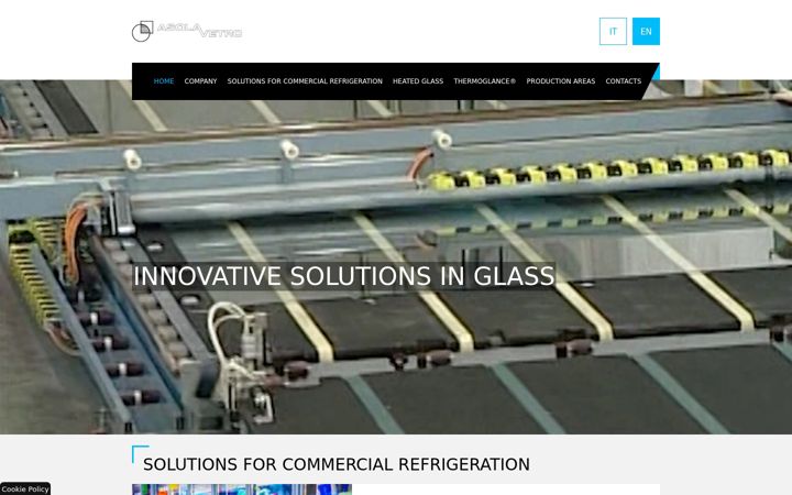 Screenshot of asolavetro.com