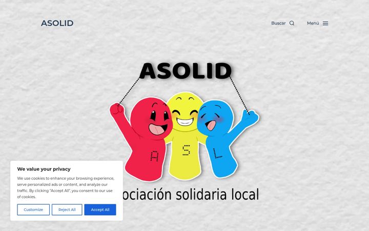 Screenshot of asolid.org
