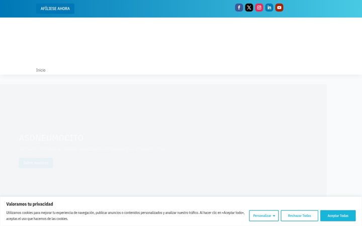 Screenshot of asoneumocito.org