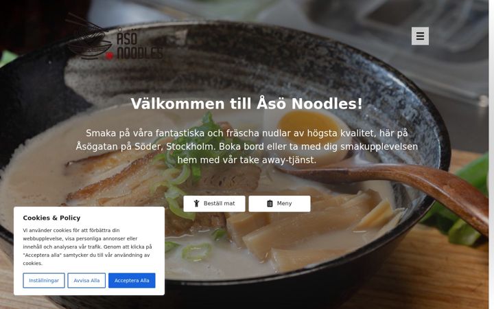 Screenshot of asonoodles.se