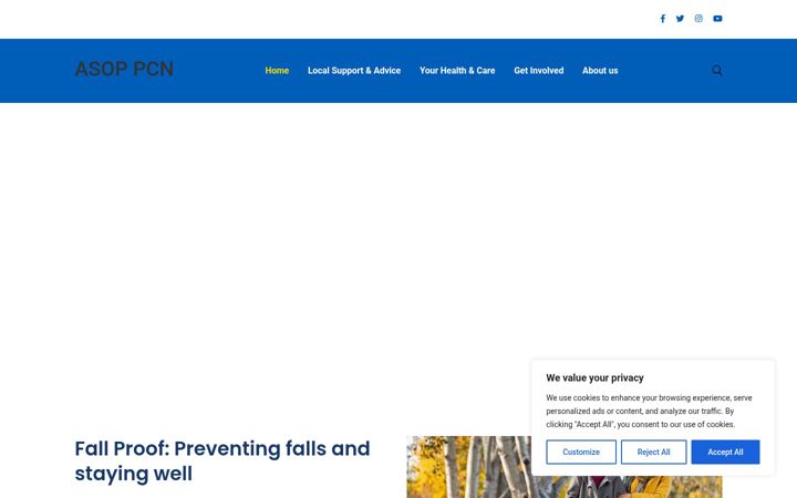 Screenshot of asoppcn.com