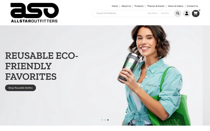 Screenshot of asopromos.com