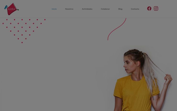 Screenshot of asora.es