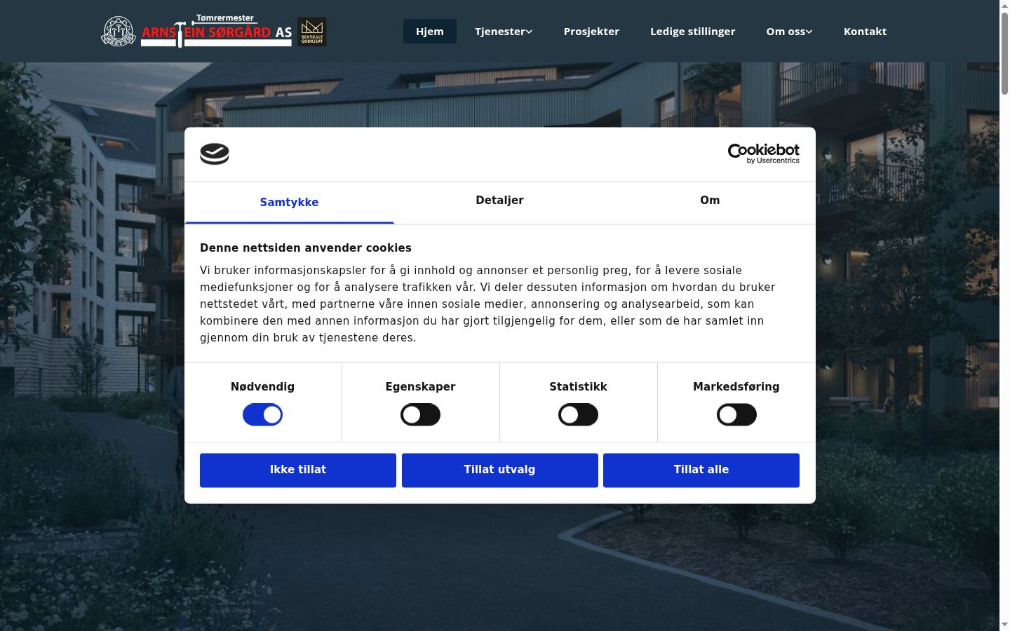 Sutikimo reklamjuostės, rodytos prieš bet kokią sąveiką, ekrano kopija