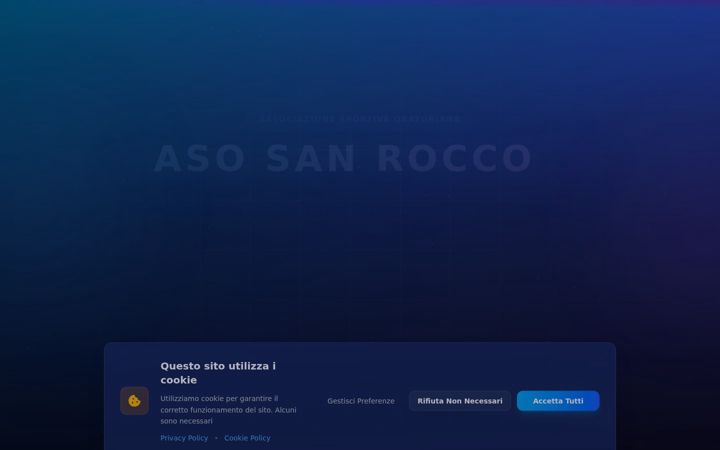 Screenshot of asosanrocco.it