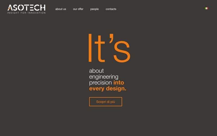 Screenshot von asotech.com