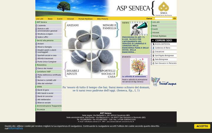 Screenshot ta' asp-seneca.it