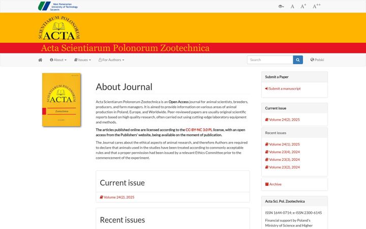 Screenshot of asp.zut.edu.pl