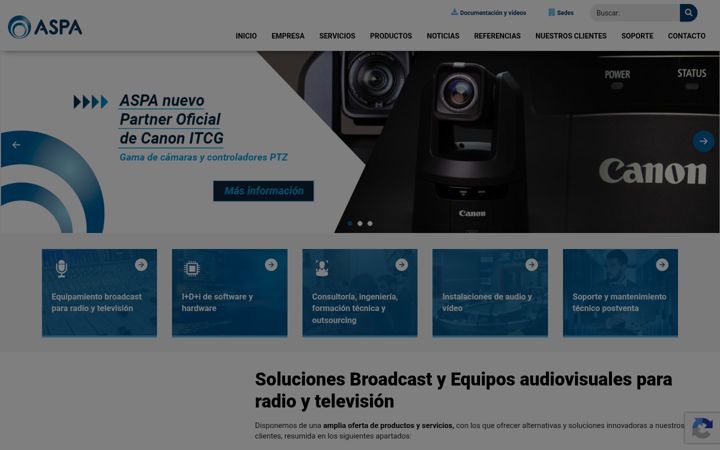Posnetek zaslona aspa.net