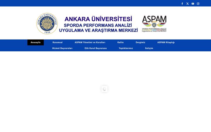 Screenshot of aspam.ankara.edu.tr