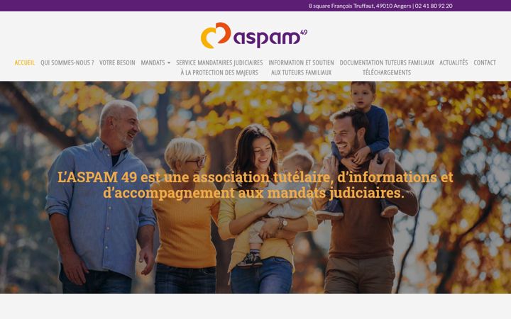 Screenshot ta' aspam49.org