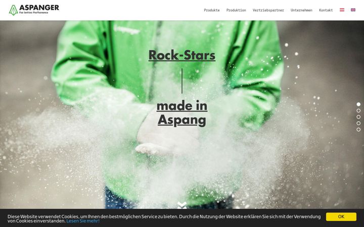 Screenshot of aspanger.com