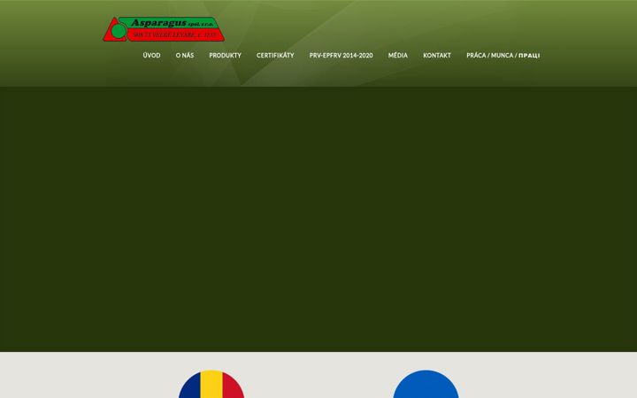 Screenshot of asparagus.sk