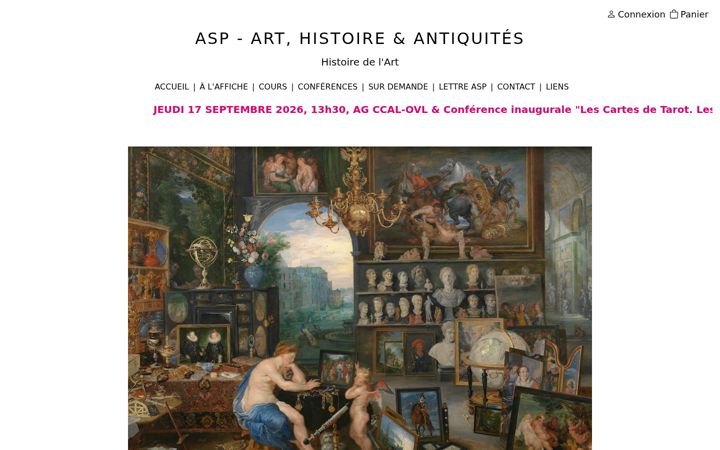Screenshot of asparthistoire.fr