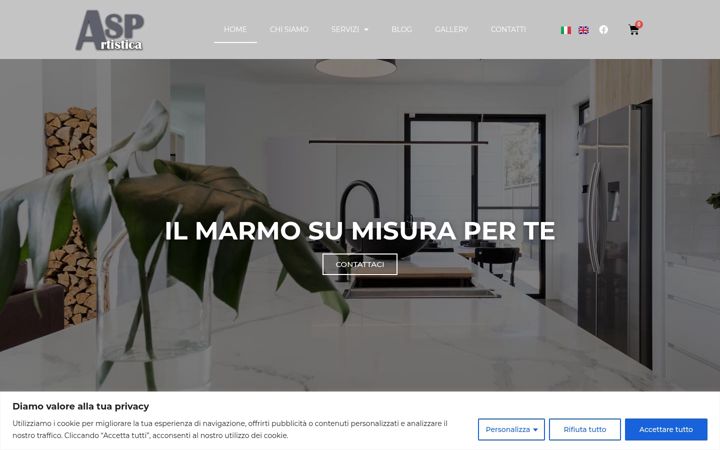 Screenshot of aspartistica.it