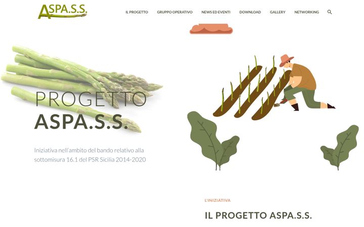 Screenshot of aspass.eu