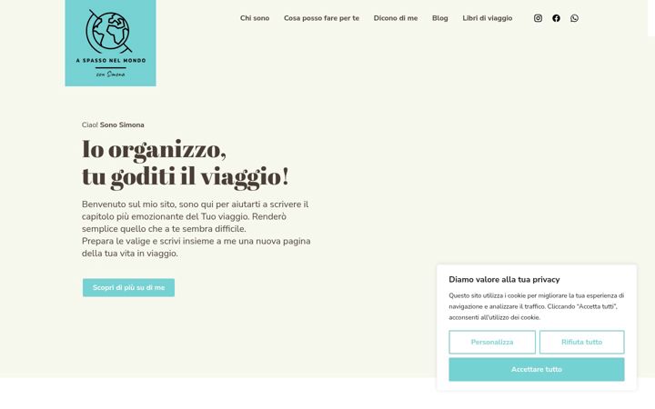 Screenshot of aspassonelmondo.it