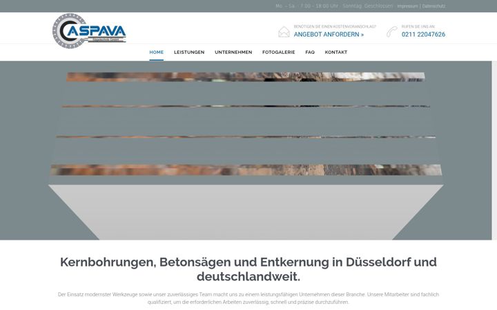 Screenshot of aspava-saegetechnik.com