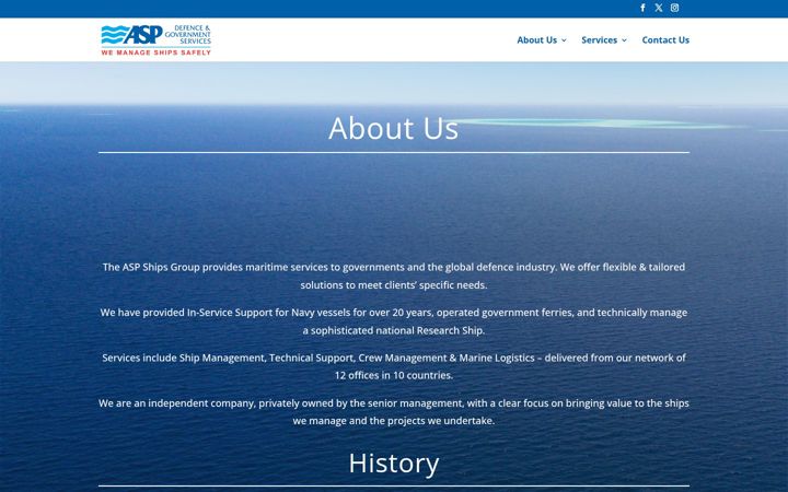 Captură de ecran a aspdss.com