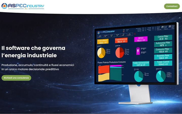 Screenshot of aspecindustry.it