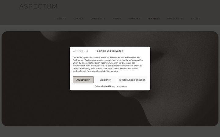 Screenshot van aspectum-berlin.de