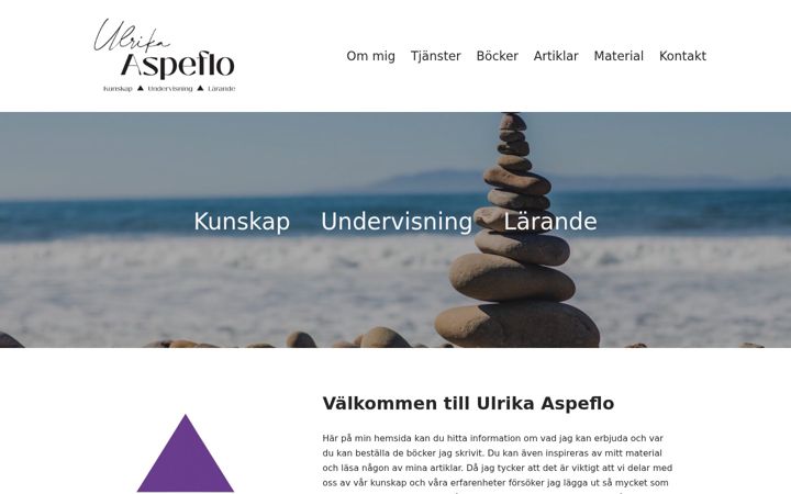 Screenshot of aspeflo.se