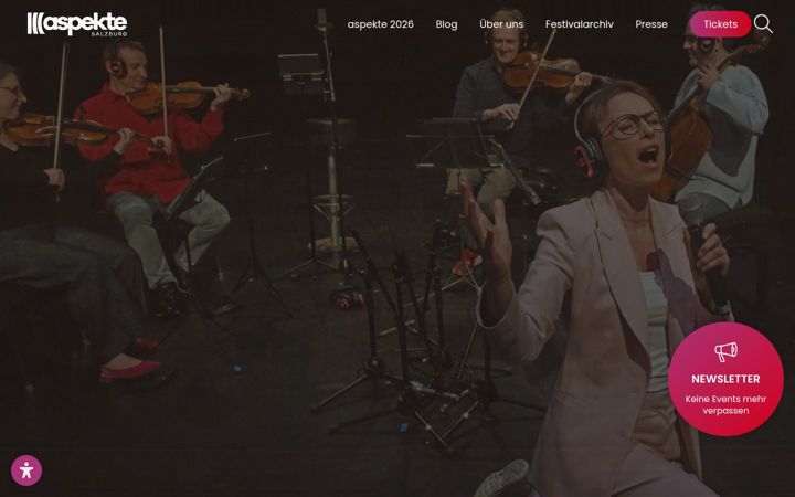 Screenshot of aspekte-salzburg.com