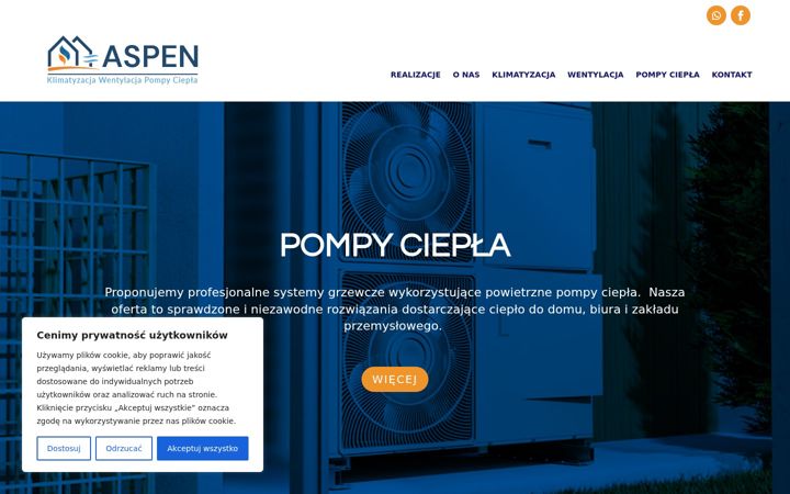 Captura de pantalla de aspen-ac.pl
