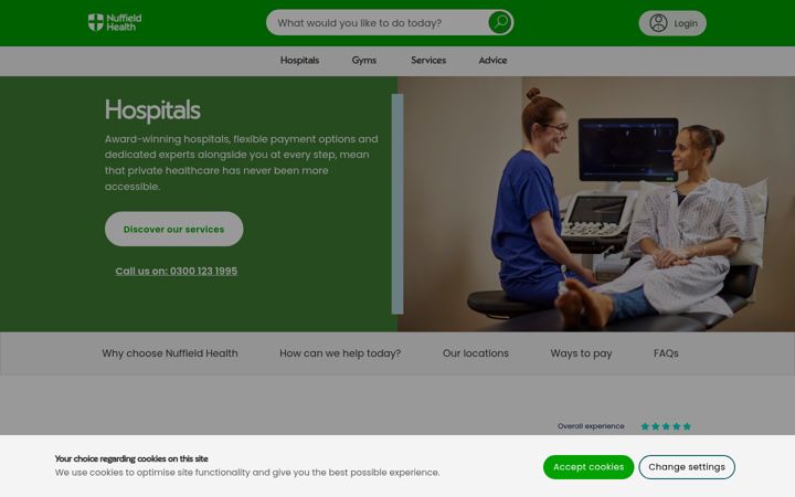 Screenshot of aspen-healthcare.co.uk