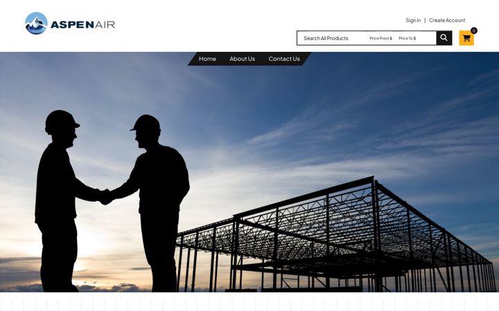 Screenshot of aspenairswag.com