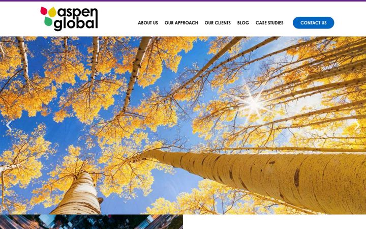 Captura de pantalla de aspenglobal.co.uk
