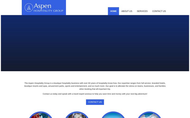 Screenshot of aspenhospitalitygrp.com