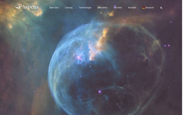 Screenshot of aspens.de