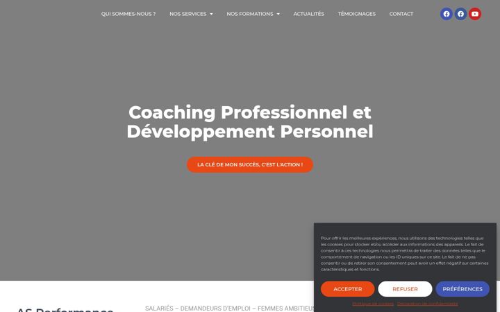 Ekrānuzņēmums no asperformancefrance.com