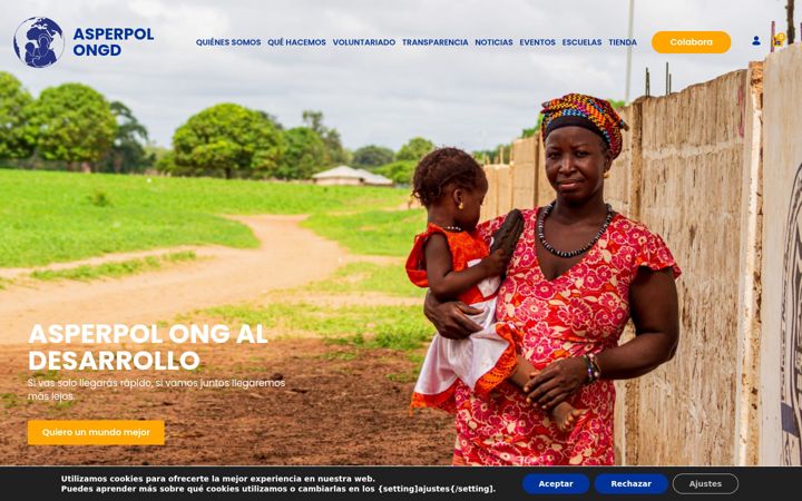 Screenshot of asperpol.org