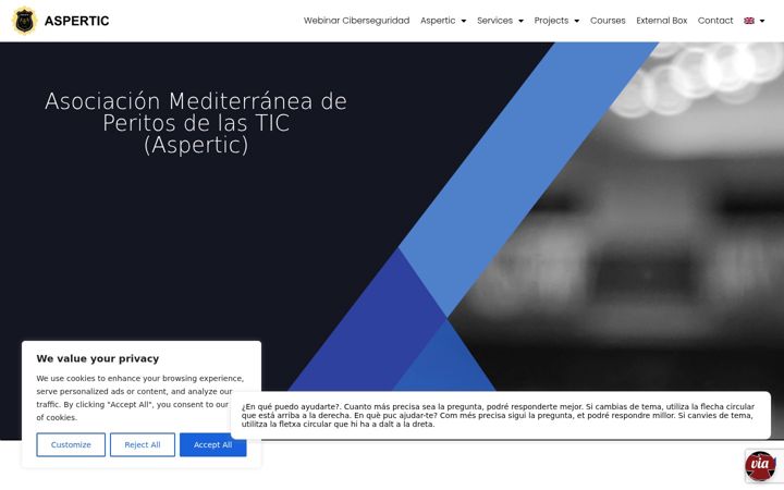 Képernyőkép: aspertic.org