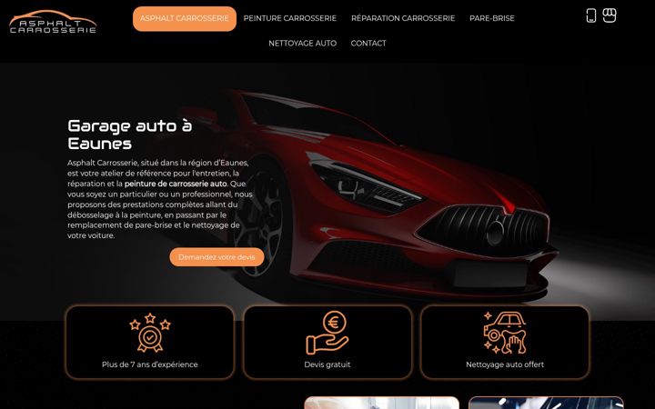 Screenshot of asphalt-carrosserie.fr