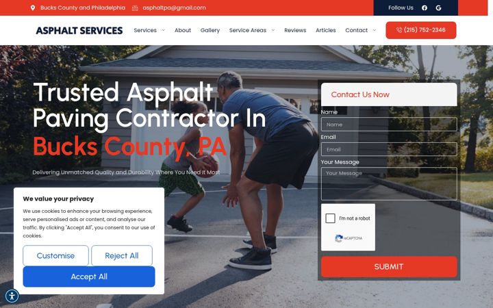 Екранна снимка на asphaltpa.com