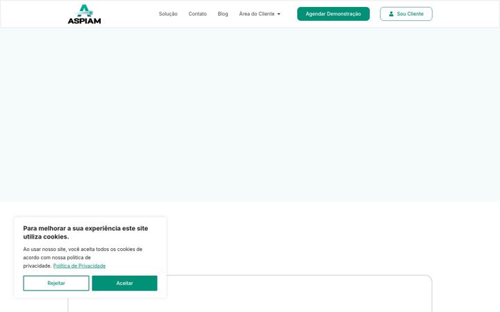 Screenshot of aspiam.com.br