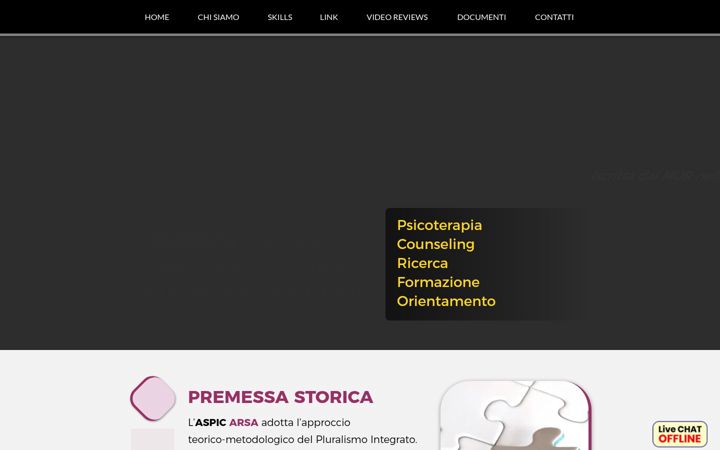 Screenshot of aspicarsa.it