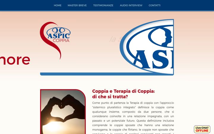 Screenshot of aspicoppia.it