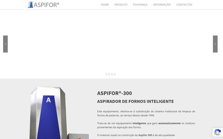 Screenshot of aspifor.pt