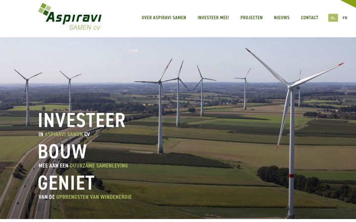 Screenshot of aspiravi-samen.be