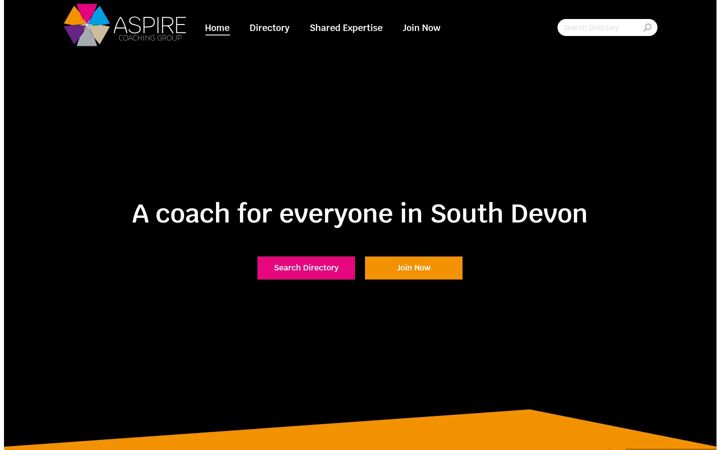 Screenshot of aspirecoachinggroup.co.uk