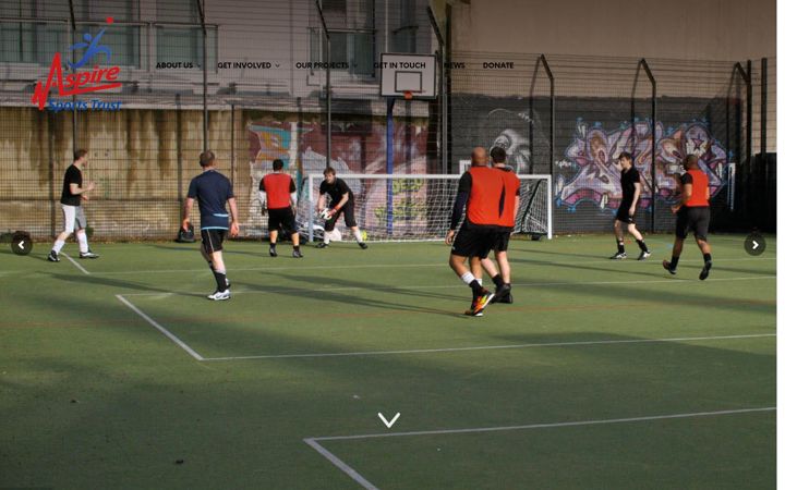 Screenshot of aspiresportstrust.org